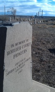 Boulder Weekly | Valmont cemetery families say city in danger of digging up human remains